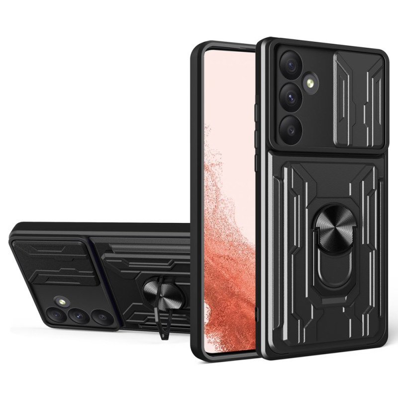 Funda Samsung Galaxy A55 5G Tapa deslizante para cámara y tarjetero