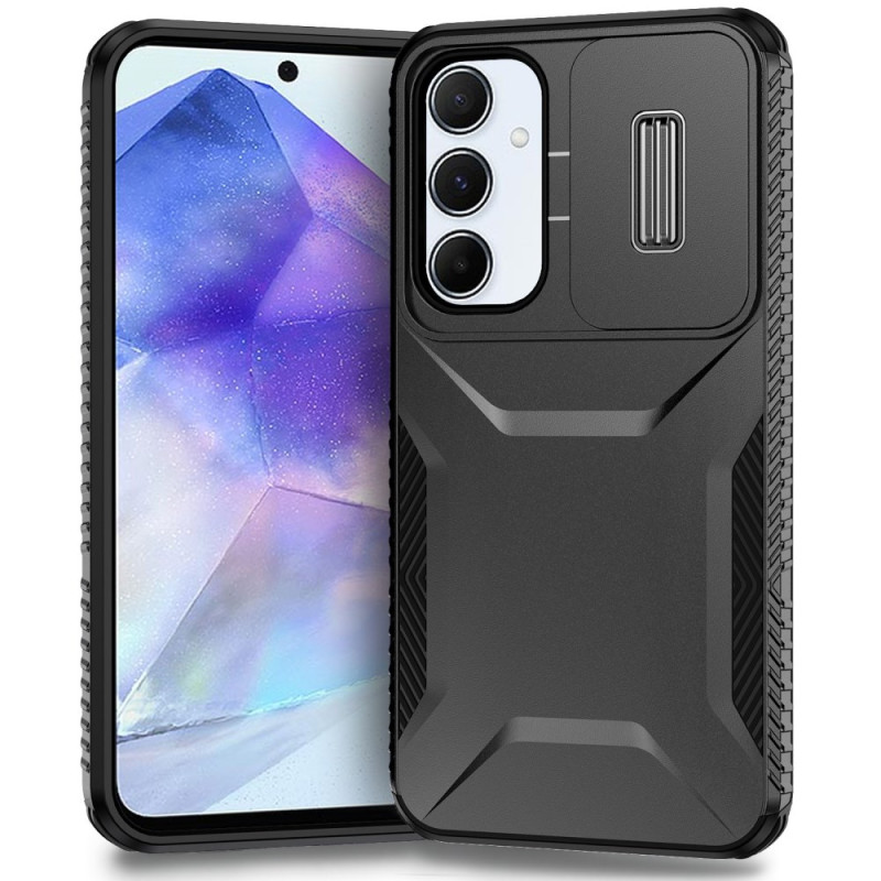 Funda protectora de lente deslizante híbrida Samsung Galaxy A55 5G