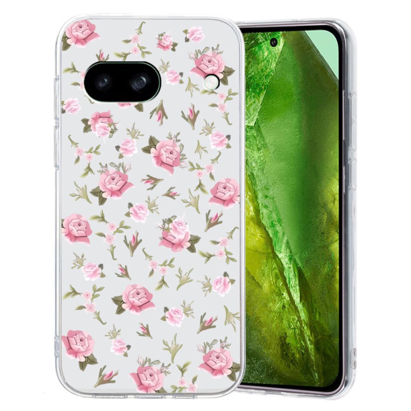 Funda Google Pixel 8A Diseño Floral Rosa