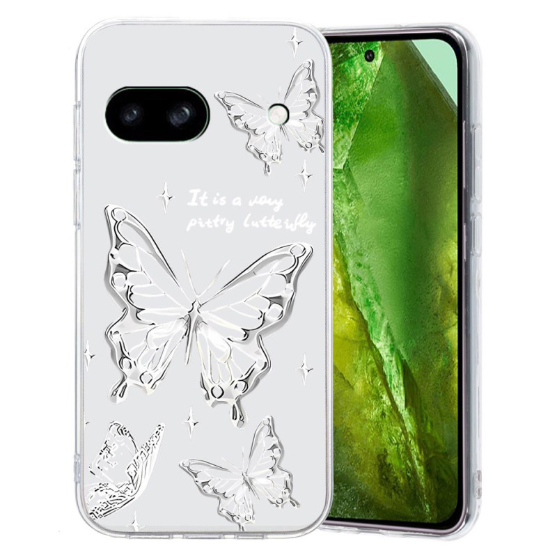 Funda para Google Pixel 8A con diseño de mariposa