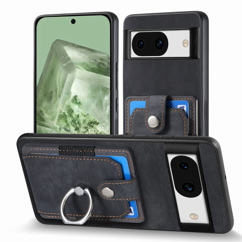 Funda Google Pixel 8A Anillo porta tarjetas múltiple