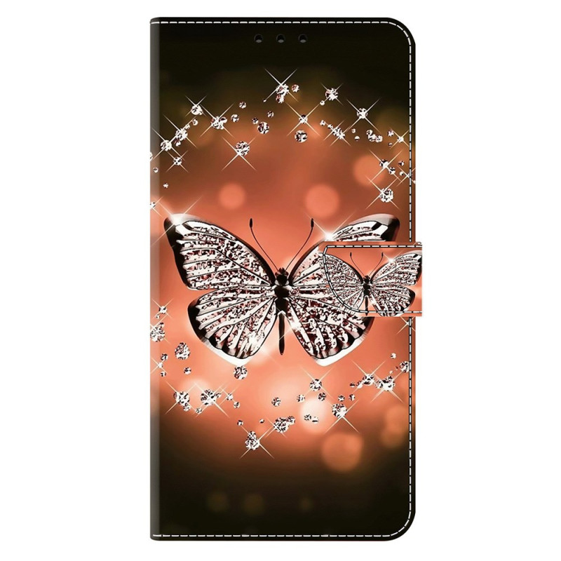 Funda de mariposa de cristal para Google Pixel 9A