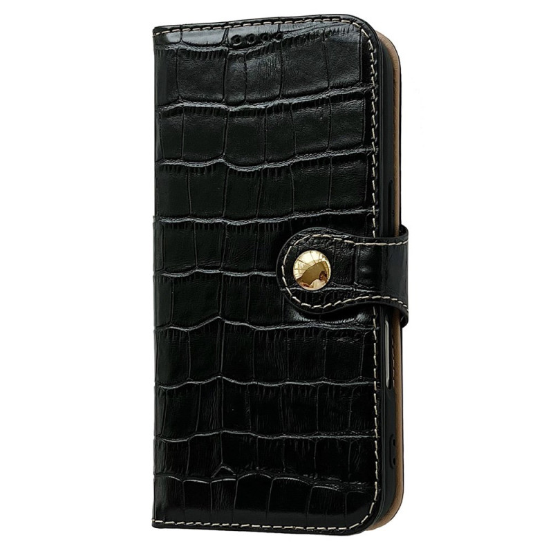 Funda iPhone 16 Elegance Croco Style