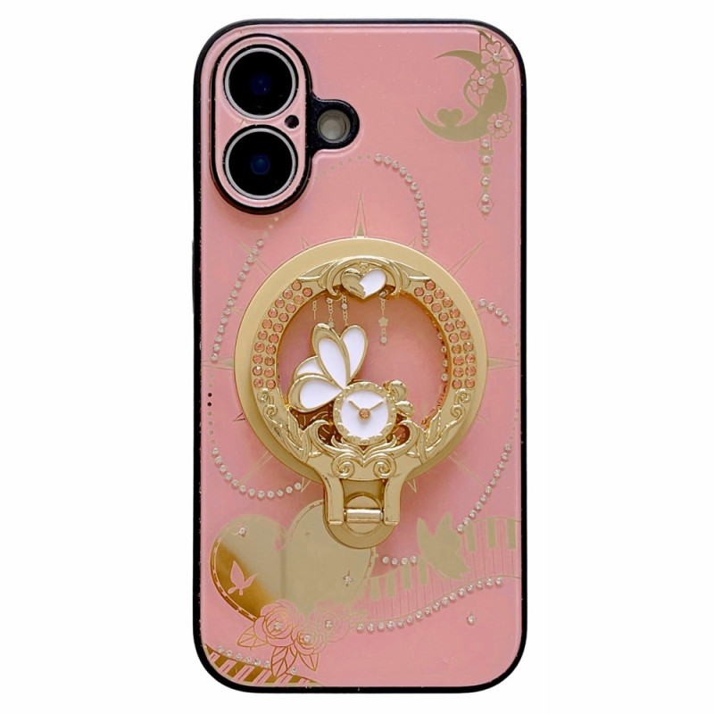 Funda Magnética iPhone 16 Soporte Mariposa