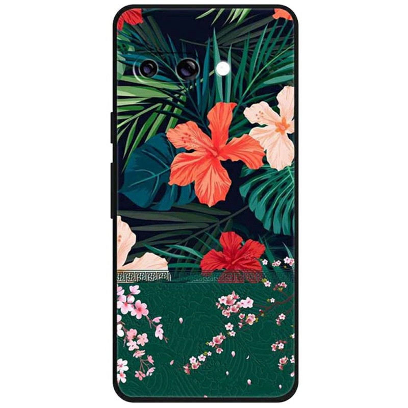 Funda Google Pixel 9A Patrón floral