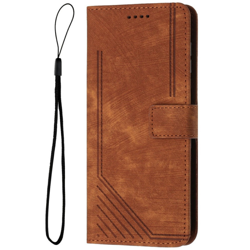 Funda Poco X7 Pro 5G Suede efecto Líneas