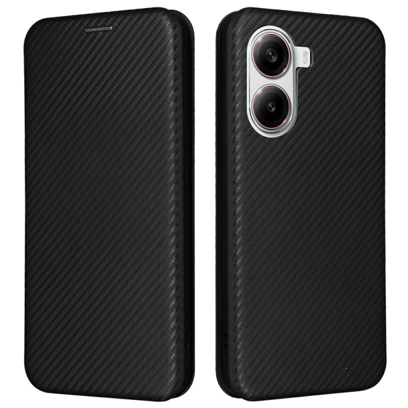 Flip Cover Poco X7 Pro 5G Fibra de Carbono