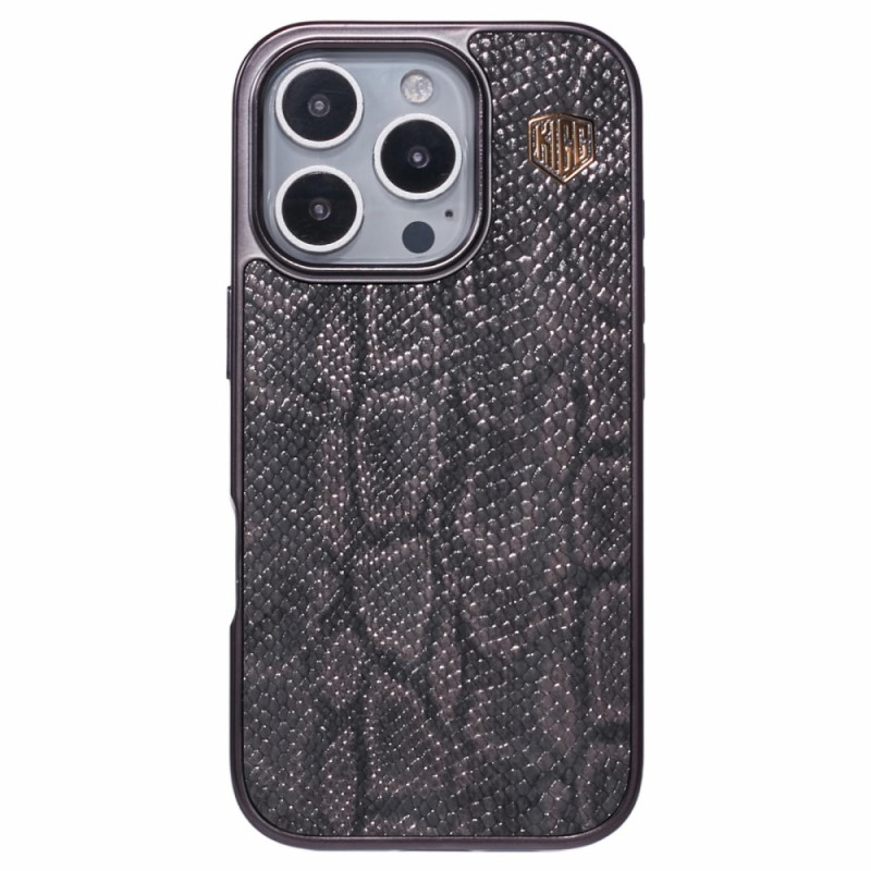 Funda iPhone 16 Pro Compatible con MagSafe Textura de serpiente