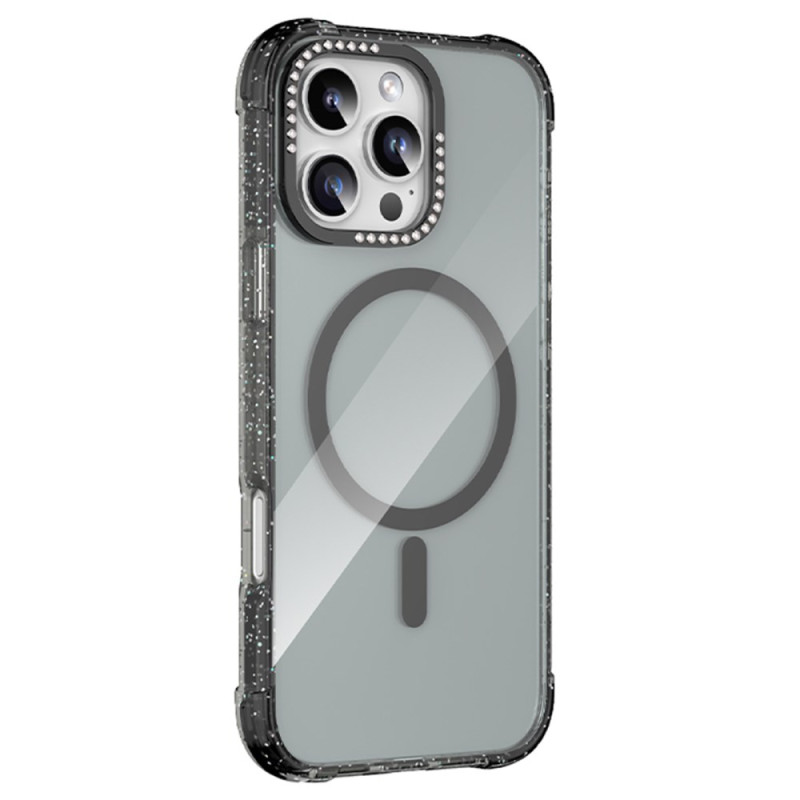 iPhone 16 Pro Funda
 MagSafe Compatible Sparkling Frame MUTURAL