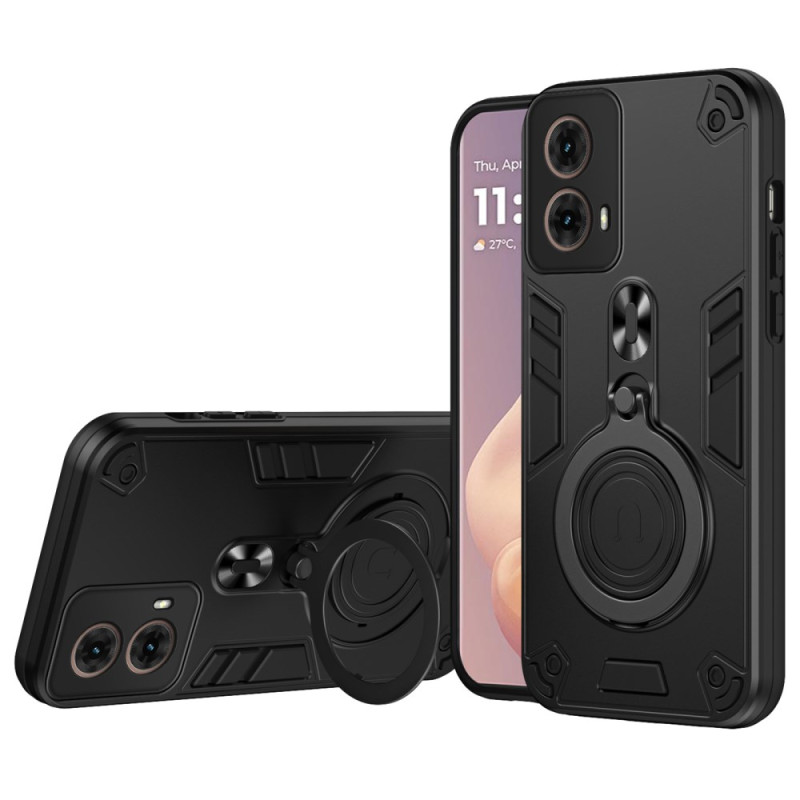 Moto G85 5G Funda Robusta Soporte Giratorio