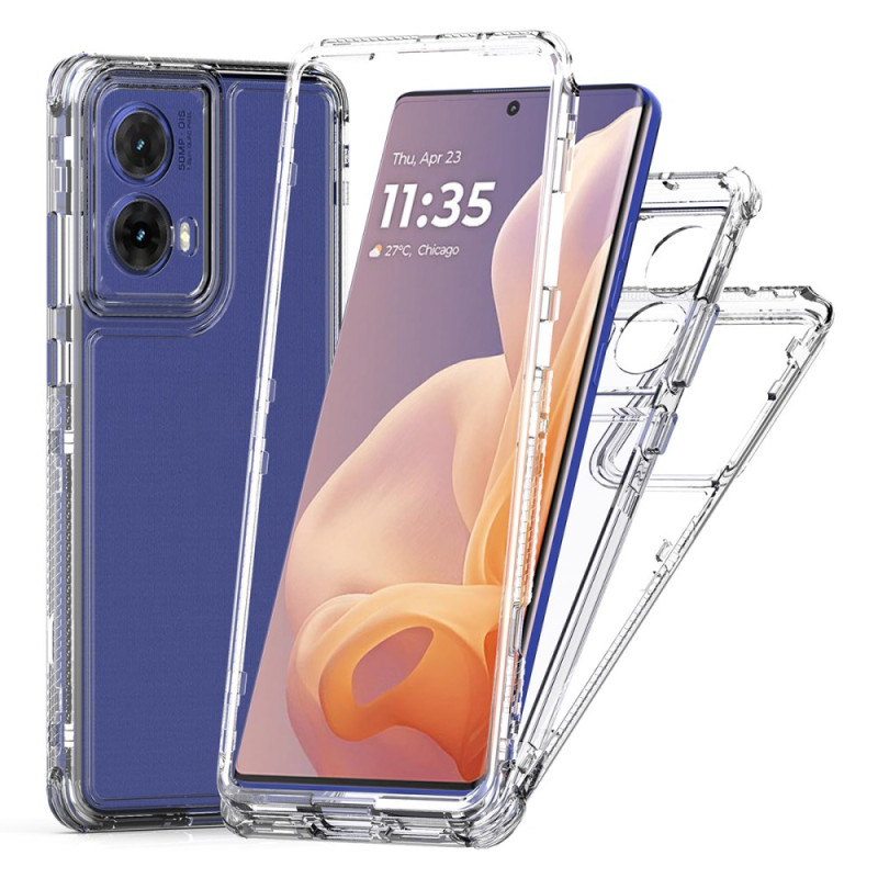 Funda transparente tres en uno Moto G85 5G