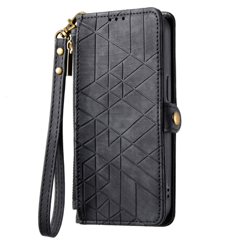 Moto G85 5G Funda Moti Geometric Wallet