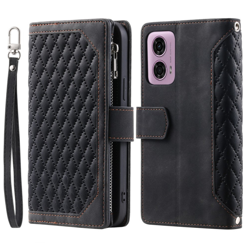 Moto G85 5G Funda Acolchada Cartera