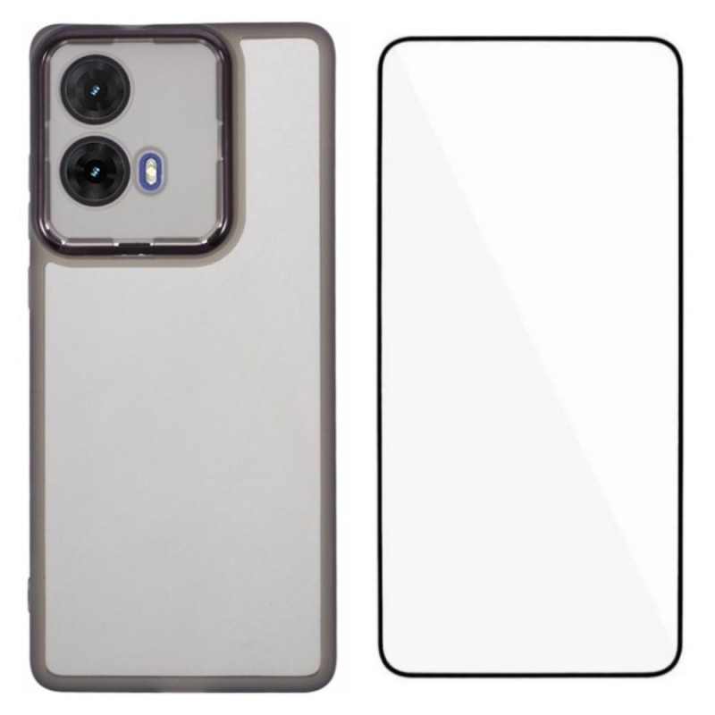 Moto G85 5G Funda Tintada con Protector de Pantalla