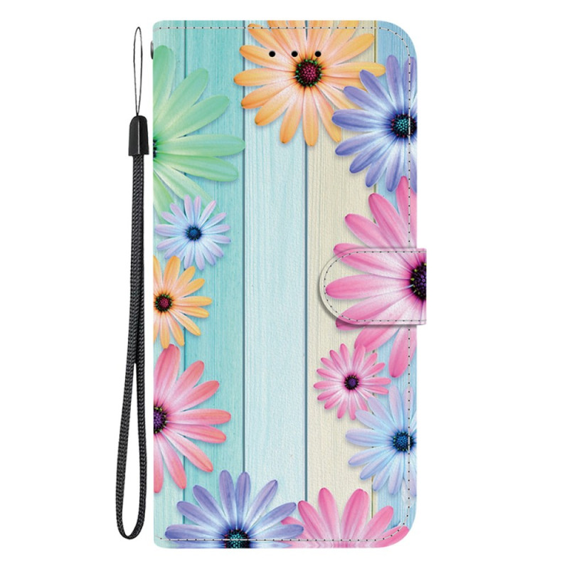 Moto G55 5G Funda Girasoles de colores