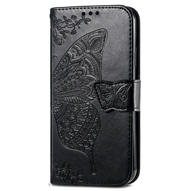 Moto G55 5G Funda Mariposa Barroca