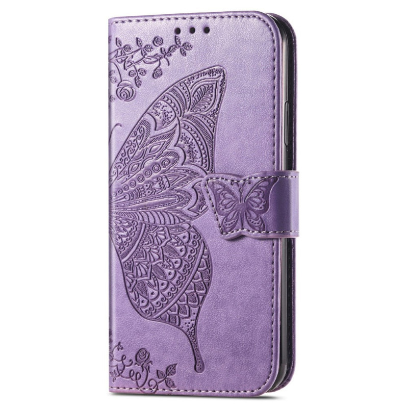 Moto G55 5G Funda Mariposa Barroca