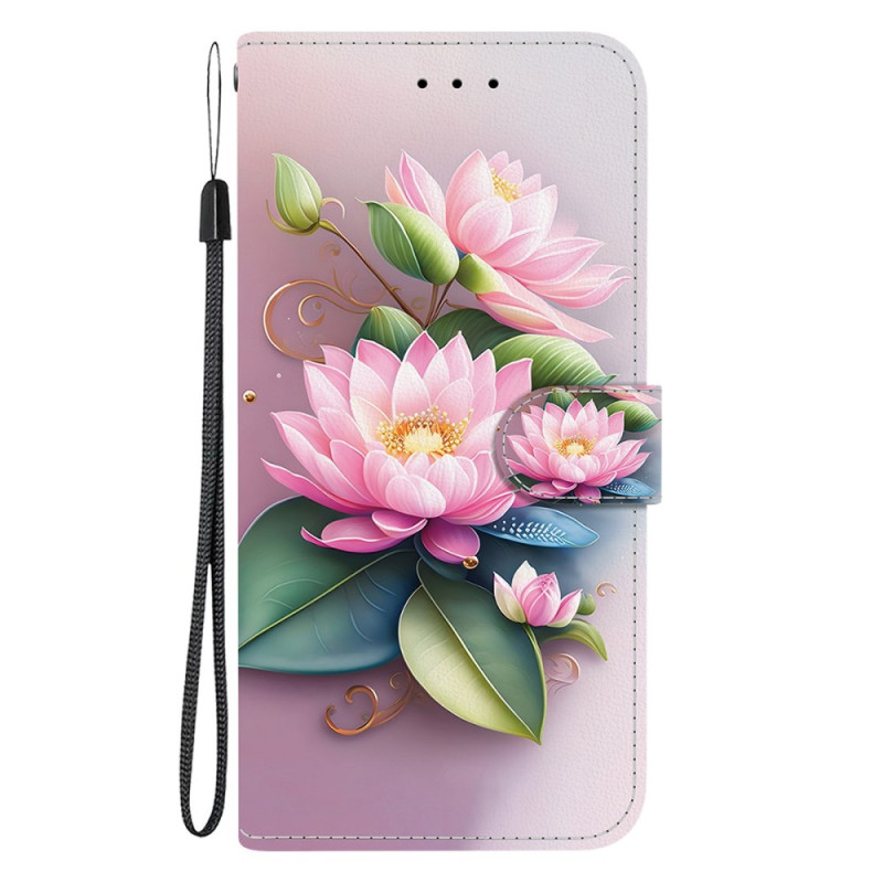 Funda Moto G35 5G Patrón Lotus