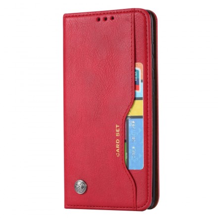 Funda Flip Cover Samsung Galaxy A9 Leatherette Card Funda