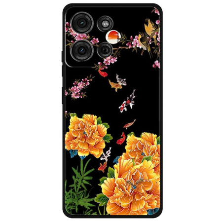 Funda de peces y flores...