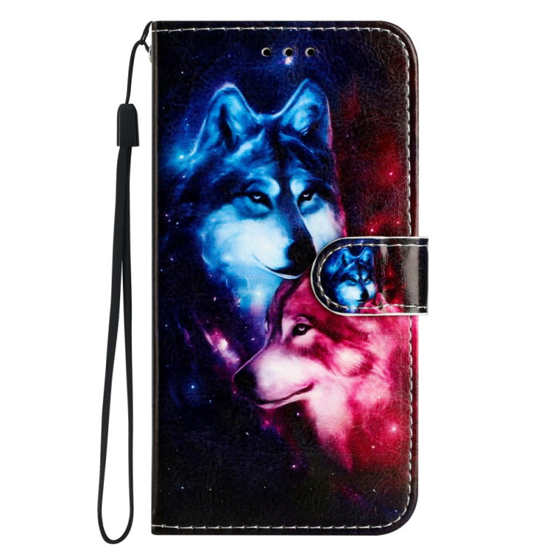 Funda iPhone 16E Pareja de lobos