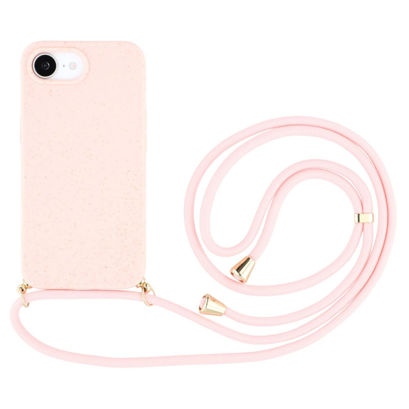 Funda de silicona y paja de trigo para iPhone 16E String