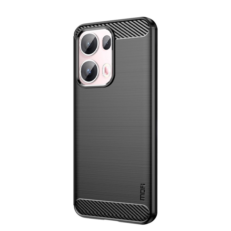 Oppo Reno 13 Pro 5G Funda de fibra de carbono cepillada