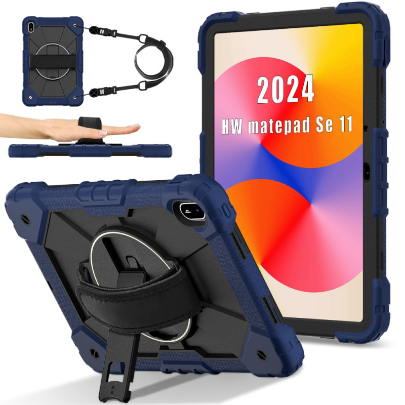 Funda resistente Huawei MatePad SE 11 Ultra con soporte y colgante
 para el hombro