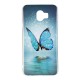 Samsung Galaxy J6 Funda Mariposa Azul Fluorescente