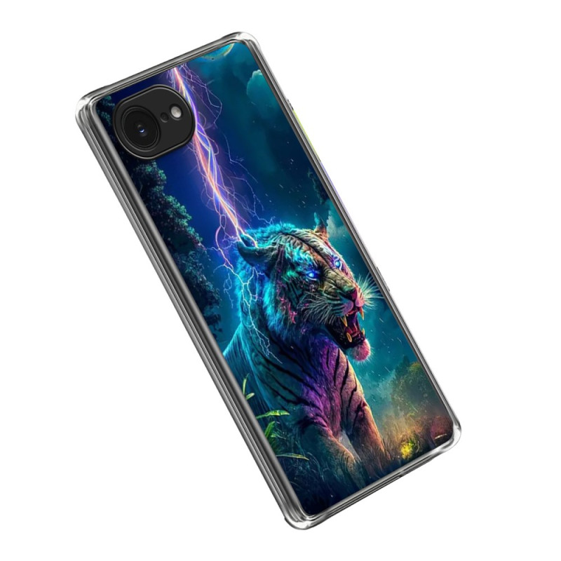 Funda iPhone 16E Tiger Lightning