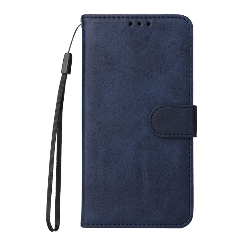 Samsung Galaxy M35 5G Funda efecto piel con colgante
