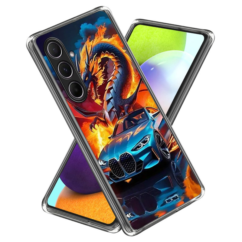 Funda deportiva para coche y dragón Samsung Galaxy A56 5G