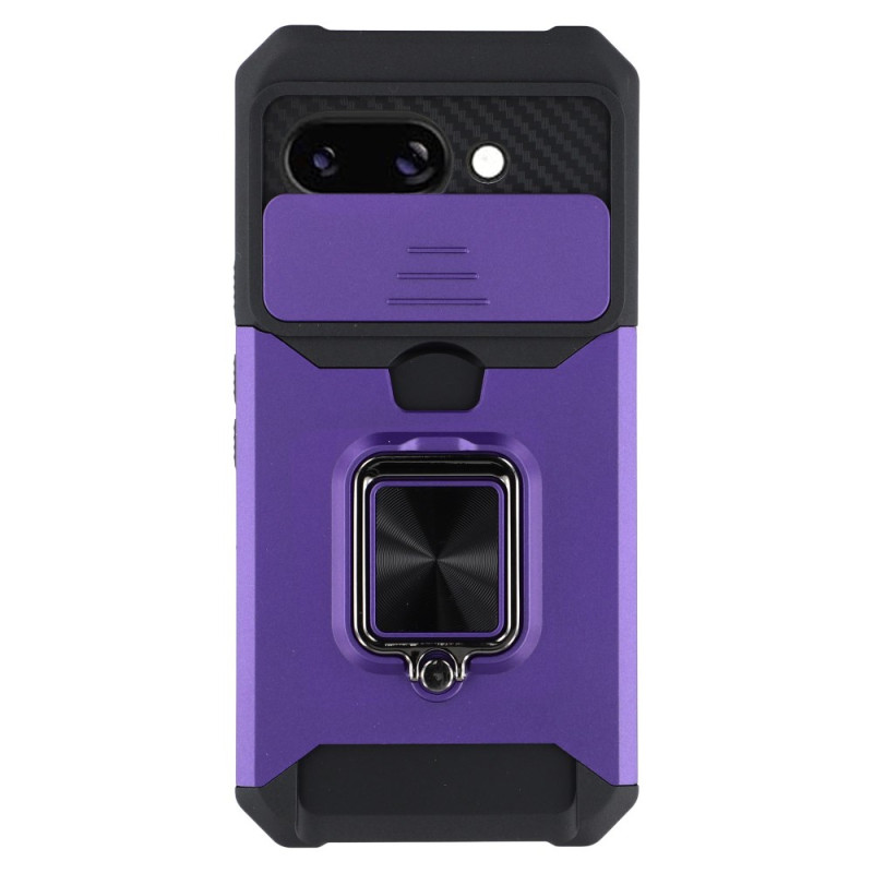 Funda Google Pixel 9A tarjetero y protector de lente