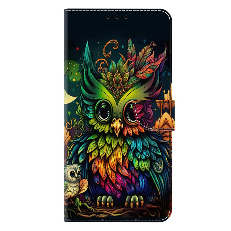 Honor Magic 7 Pro 5G Funda Búho de colores