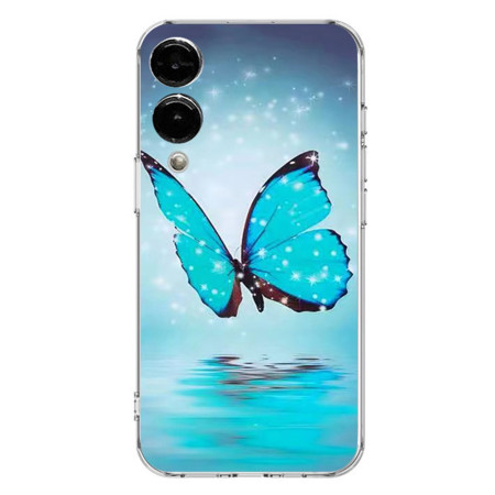 Funda Mariposa Azul Samsung...