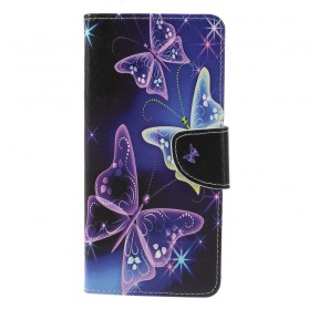 Funda Samsung Galaxy A9 Mariposas y Flores