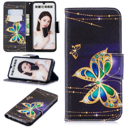 Honor 10 Lite / Huawei P Smart Funda 2019 Magic Butterfly