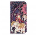 Honor 10 Lite / Huawei P Smart Funda 2019 Mandala Ethnic Elephants