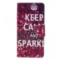 Funda Samsung Galaxy J6 Plus Keep Calm and Sparkle