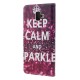 Funda Samsung Galaxy J6 Plus Keep Calm and Sparkle