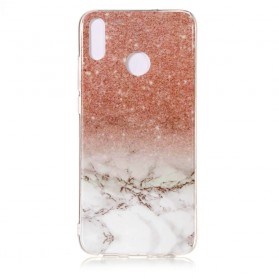 Funda de mármol brillante para el Honor 8X