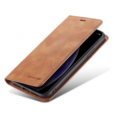 Funda efecto piel para iPhone XS FORWENW