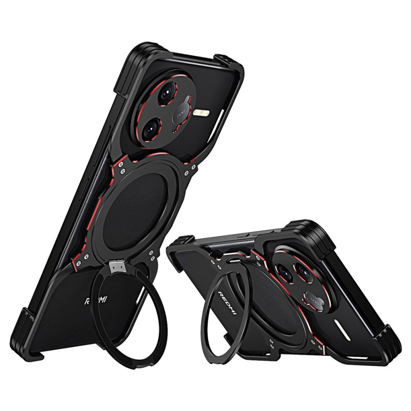 Funda Poco F7 Ultra 5G Soporte y Bumper Metal