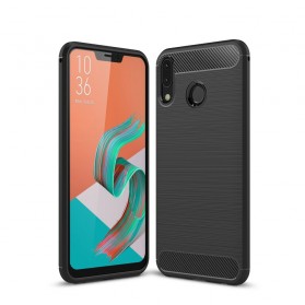 Asus ZenFone 5 / 5Z Funda de fibra de carbono cepillada