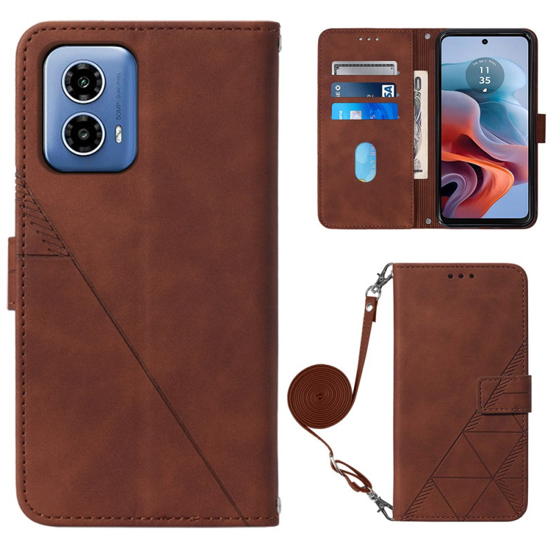 Funda de transporte Moto G45 5G / G34 5G Triangles