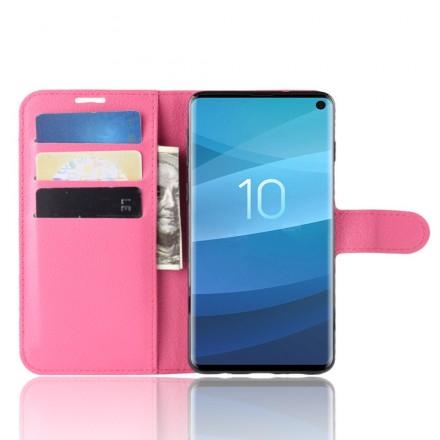 Funda de polipiel retro del Samsung Galaxy S10 Funda de polipiel retro del Samsung Galaxy S10