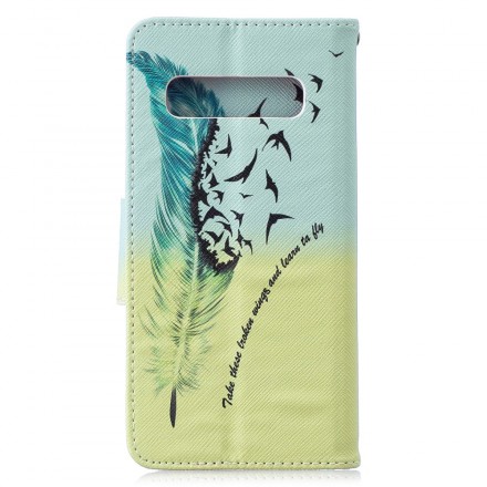 Funda Samsung Galaxy S10 Learn To Fly