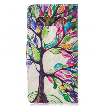 Funda de árbol de colores para Samsung Galaxy S10