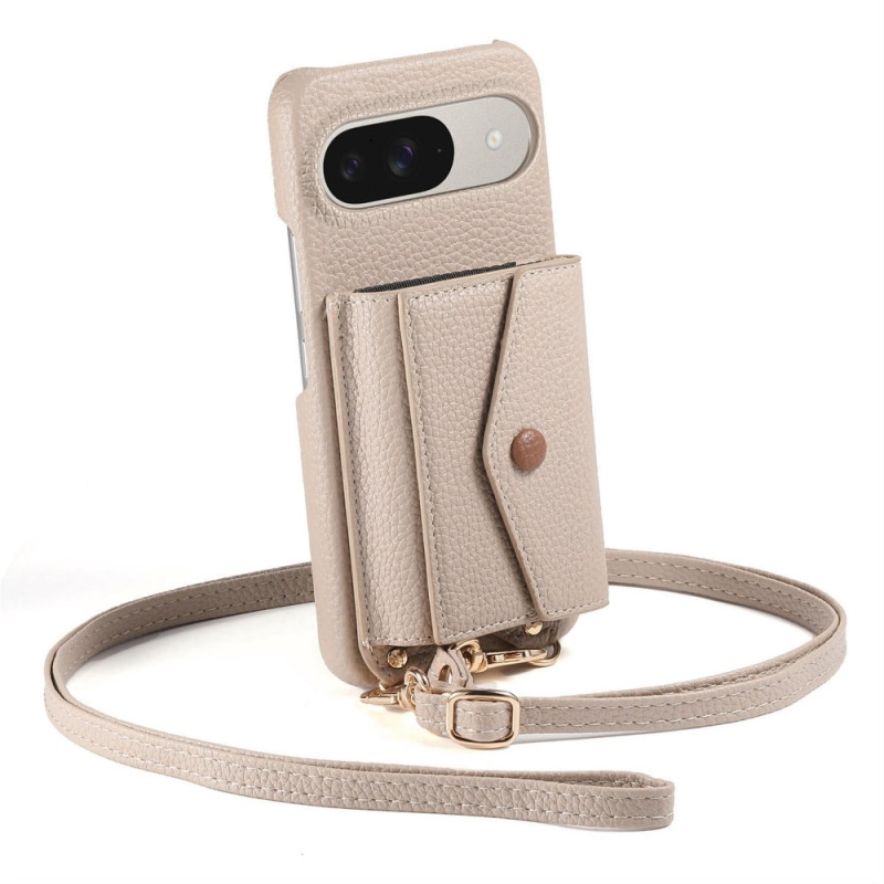 Funda Google Pixel 10 / 9 tarjetero, espejo y bandolera