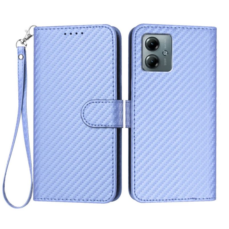 Funda de fibra de carbono Moto G Power (2025)